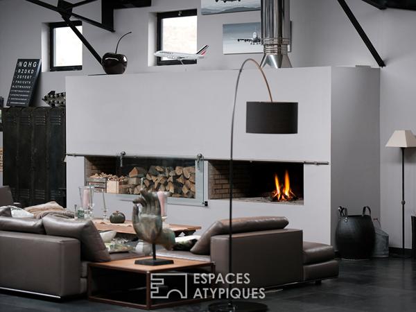Loft d’exception au bord de l’eau, avec jardin et piscine intérieure
