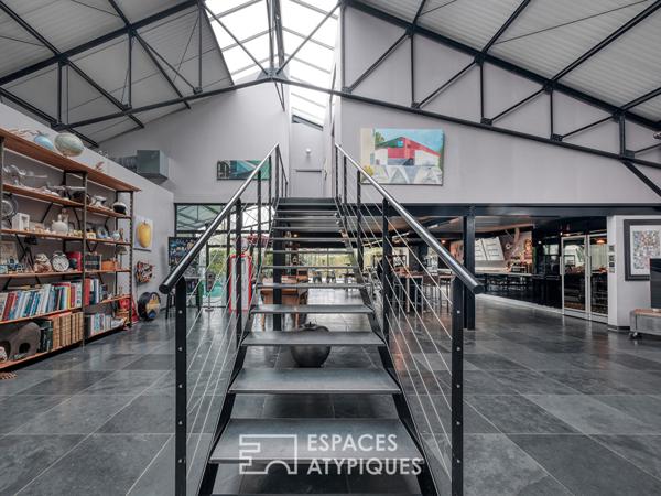 Loft d’exception au bord de l’eau, avec jardin et piscine intérieure