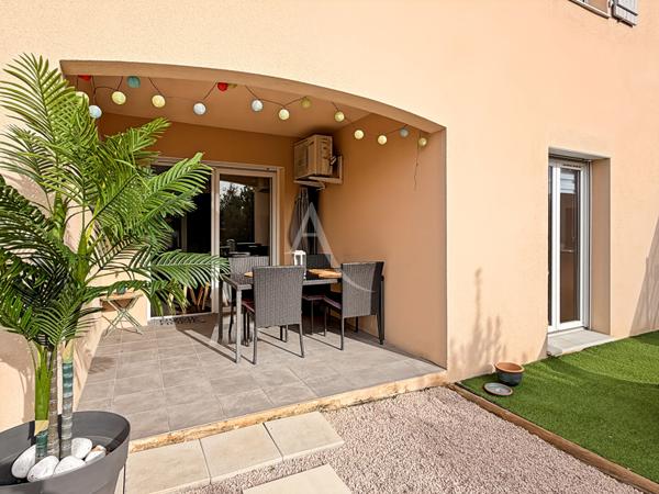 A VENDRE Appartement T3 avec jardin dans résidence récente secteur la Pounche 13190 Allauch