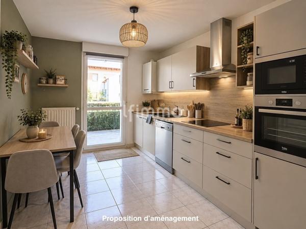 Duplex avec garage, terrasse & balcon – L’esprit maison à Pfastatt !