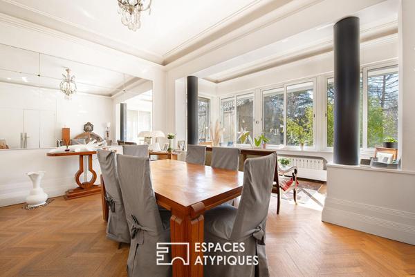 Maison d’architecte Art Déco avec parc et piscine