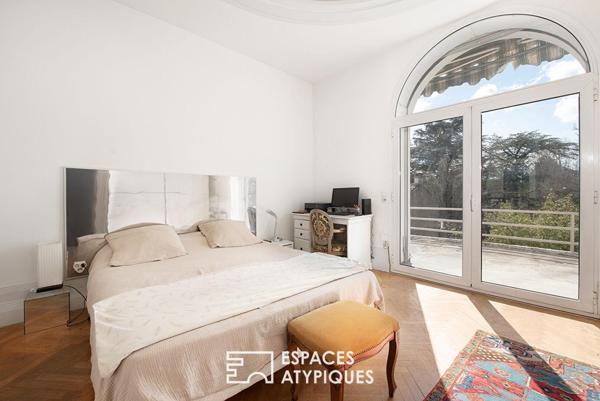 Maison d’architecte Art Déco avec parc et piscine