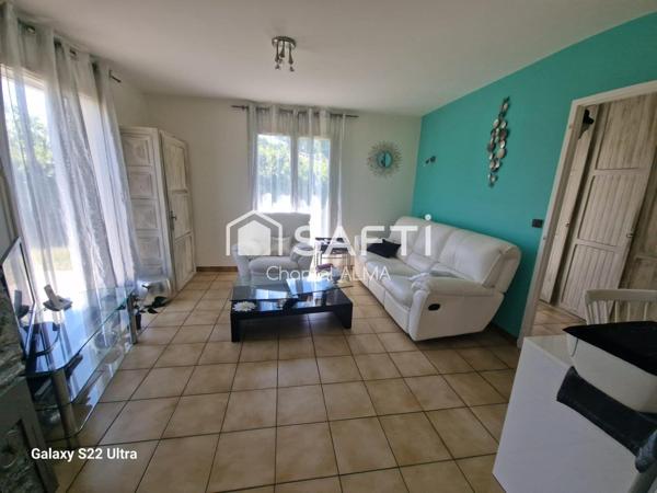 Maison T3 1024M2 terrain au calme