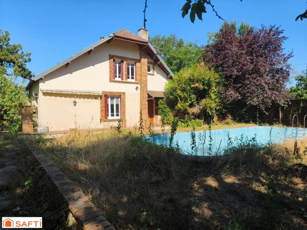 Maison de 130m2, 4 chambres et 2 pieces d'eaux