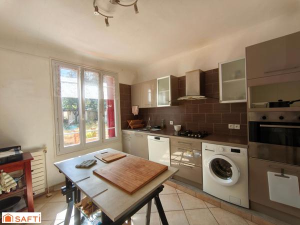 Maison de 130m2, 4 chambres et 2 pieces d'eaux