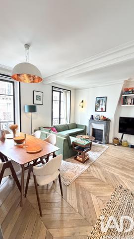 Appartement à vendre 4 pièces 57,18 m² Paris 17