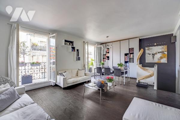 Appartement familial en duplex - Paris 5e - secteur Val-de-Grâce / Luxembourg