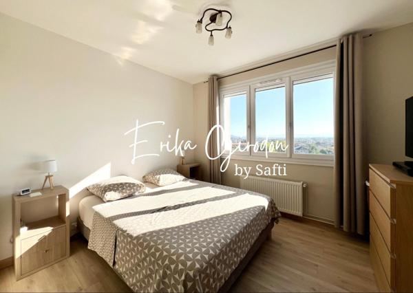 Appartement T3 avec balcon, garage et cave