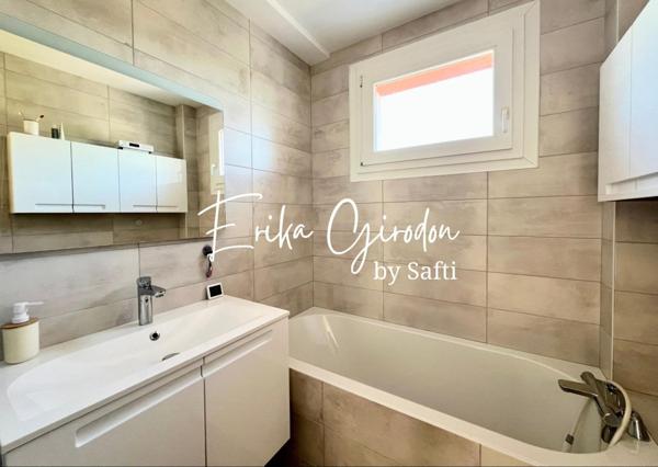 Appartement T3 avec balcon, garage et cave