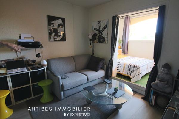 Vallauris (06220) Studio 26 m² – Super Cannes - Vue Mer & Colline – Résidence Calme avec Piscine