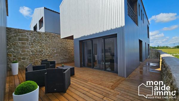 Maison entièrement rénovée de 137m² sur une parcelle de 500m² face à la nature