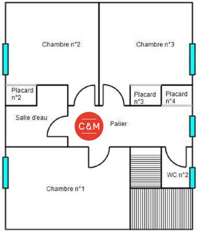 44340 BOUGUENAIS BOUGUENAIS LES COUETS - Maison 4 pièces de 85 m²