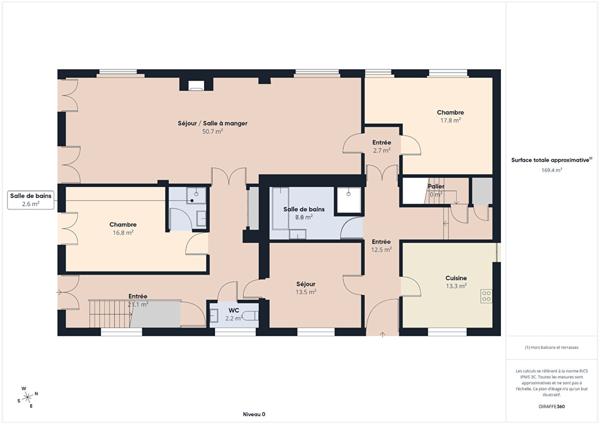 Propriété confidentielle aux portes de Lyon 8 quartier Moulin à vent