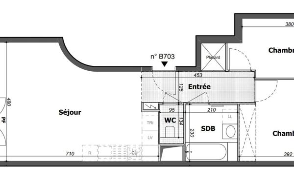 Appartement à vendre    3 pièces • 63,48 m2 Strasbourg
