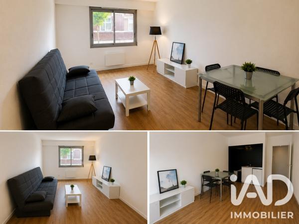 Location studio 28,4 m² Lille