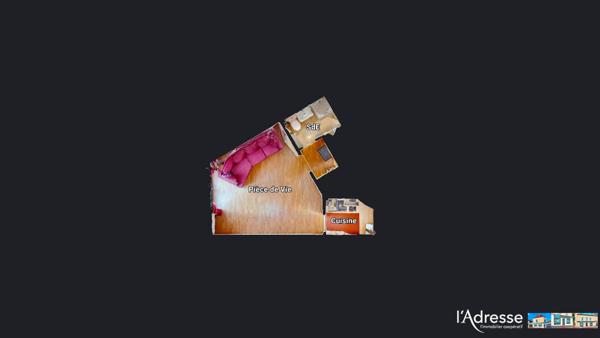 Appartement Noisy Le Grand 1 pièce 24.53 m2