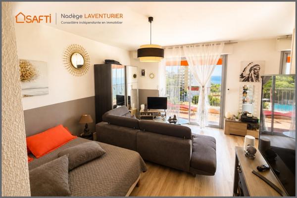 Studio 38 m2 vue mer à Ajaccio (Sanguinaires)