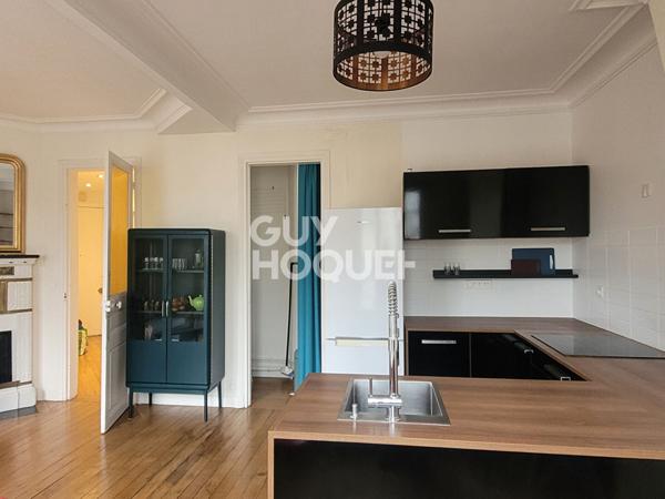 Grand 2 pièces 47.65 m2- PARIS 20 métro Pyrénées