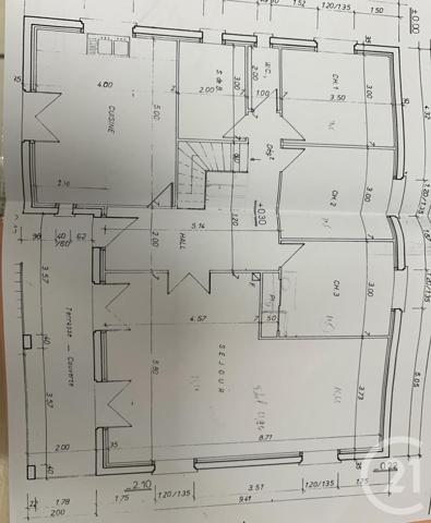 Maison à vendre  4 pièces - 130 m2 POMAS - 11