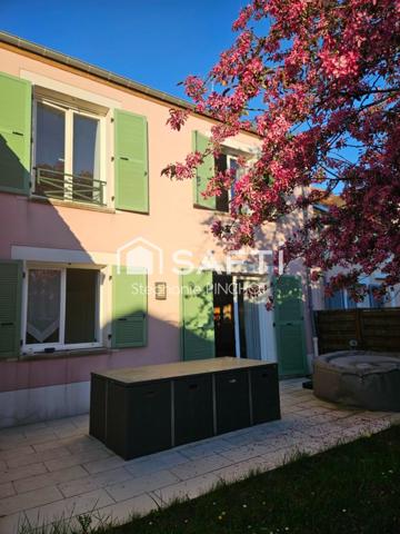 Juilly – Maison 119 m², 3 chambres, jardin, garage, proche commodités