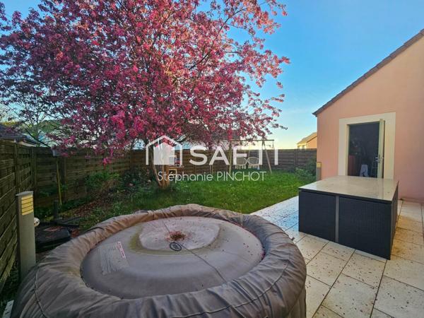 Juilly – Maison 119 m², 3 chambres, jardin, garage, proche commodités