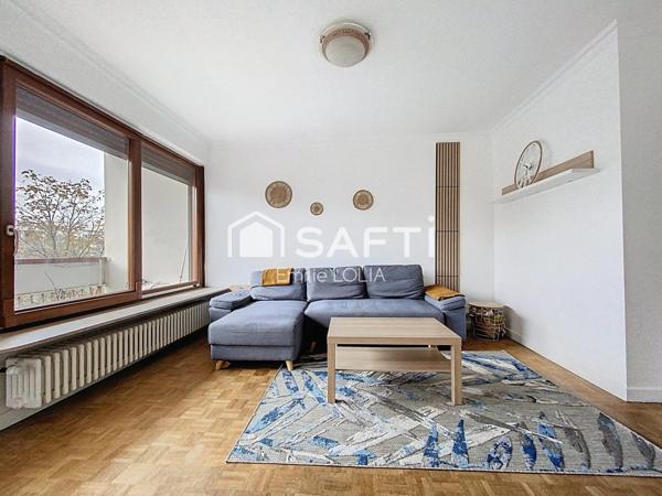 Appartement 1 chambre avec balcon, garage et ascenseur