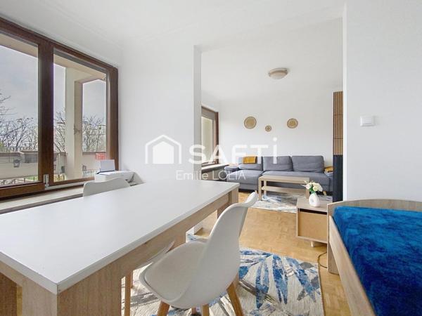 Appartement 1 chambre avec balcon, garage et ascenseur