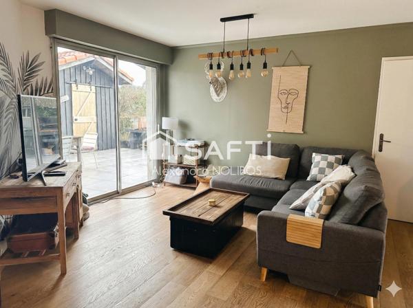 maison de plain-pied sur une parcelle de 1 756 m².