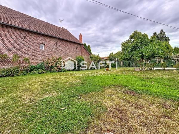 Plain-pied 87 m², village agréable et paisible