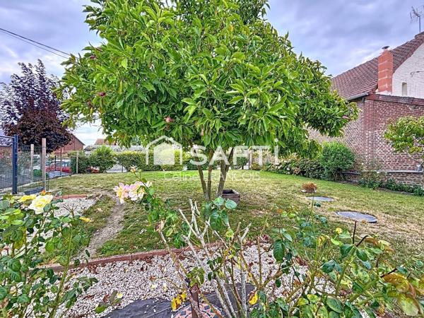 Plain-pied 87 m², village agréable et paisible