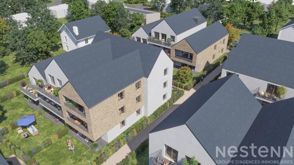 En vente appartement neuf en rez-de-jardin - Village de Kermorvan, Quiberon