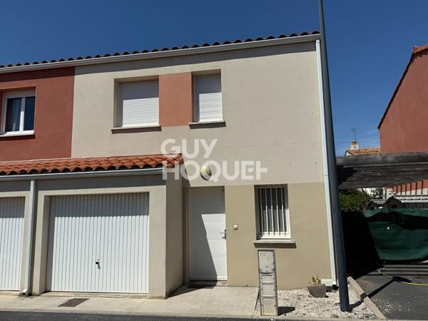 Charmante maison F4  avec jardin, garage, parking. EXCLUSIVITE à vendre à Perpignan (66000) Quartier St-Louis de Gonzague.