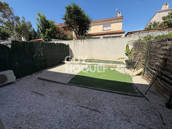 Charmante maison F4  avec jardin, garage, parking. EXCLUSIVITE à vendre à Perpignan (66000) Quartier St-Louis de Gonzague.