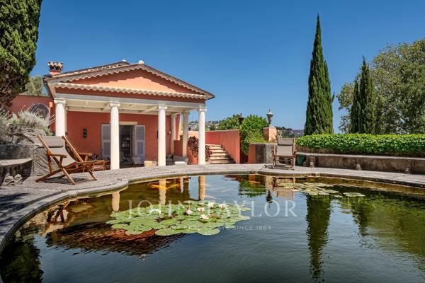 Grasse - Propriété d'exception avec vue panoramique jusqu'à la mer
