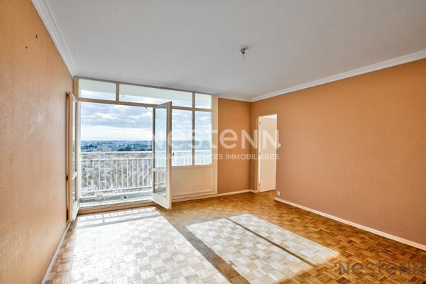 VENTE - Appartement T4 Saint-Brieuc centre ville avec vue dégagée