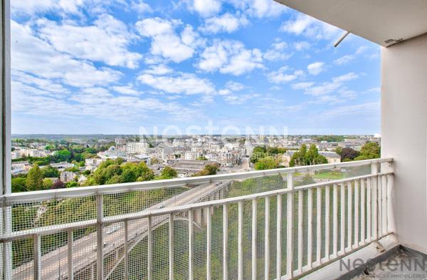 VENTE - Appartement T4 Saint-Brieuc centre ville avec vue dégagée