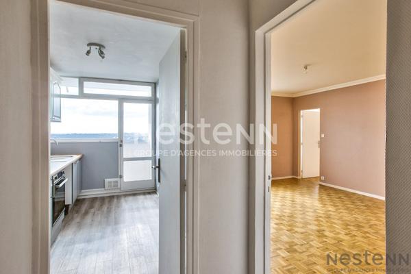 VENTE - Appartement T4 Saint-Brieuc centre ville avec vue dégagée