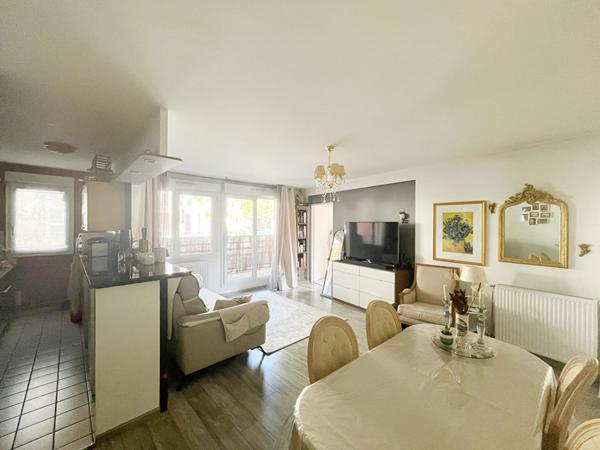 Nanterre - Rez de jardin 3 pièces