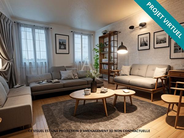 Appartement Fontainebleau 3 pièce(s) 58.70 m2