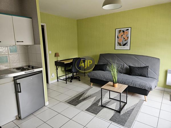 Appartement à louer Nantes : 1 pièces, 23m² avec 0 chambre(s) à 555€ - AJP Immobilier Nantes Sud