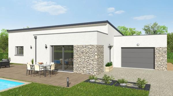 Terrain + Maison à vendre 4 pièces - 112 m²