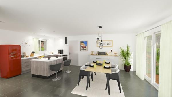 Terrain + Maison à vendre 4 pièces - 112 m²