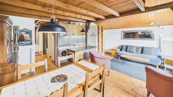 Haute Savoie (74), à vendre SAMOENS - Domaine skiable Grand Massif - Appartement T2 bis + 2 mezzanines