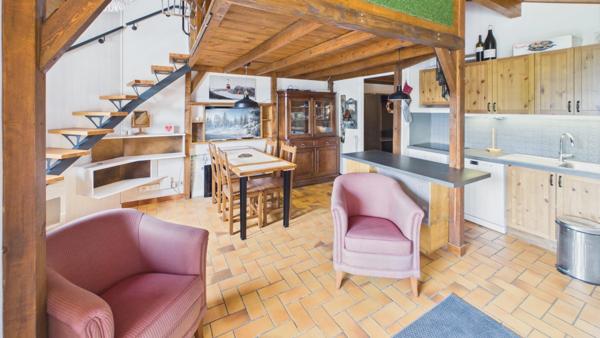 Haute Savoie (74), à vendre SAMOENS - Domaine skiable Grand Massif - Appartement T2 bis + 2 mezzanines