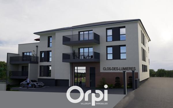 Appartement à vendre    3 pièces •  Herserange