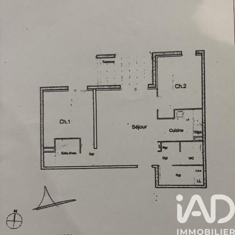 Appartement à vendre 3 pièces 63 m² Mérignac