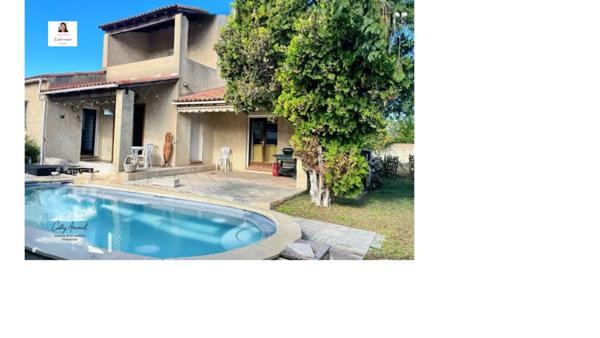 Maison Fos Sur Mer 5 pièces 121 m2 + TERRAIN  630 M2 +Piscine  + Double Terrasse + garage