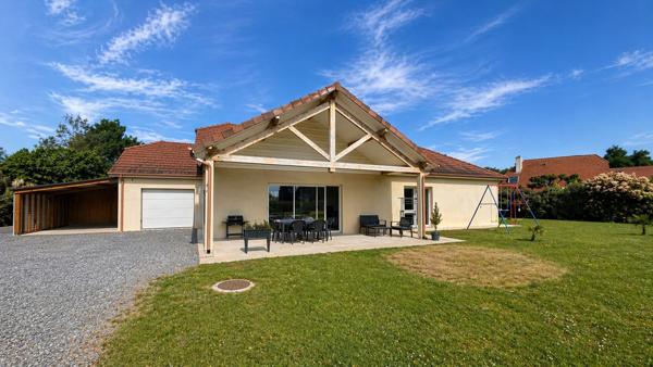 A VENDRE UZEIN - Maison moderne 6 pièces - 130 m² - 4 chambres - sur terrain 1803 m²