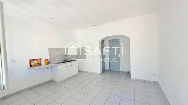 Lauris – Maison T3 de plain-pied 50 m² avec jardin et garage