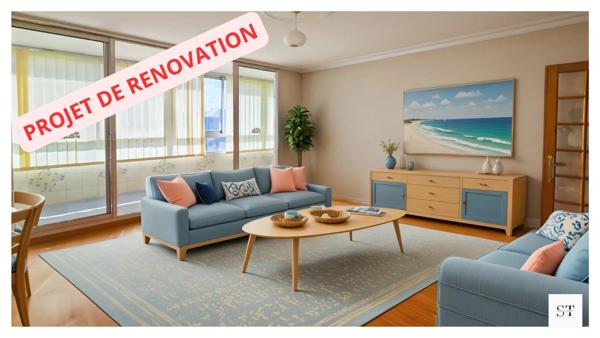 T3 de 62 m² avec potentiel